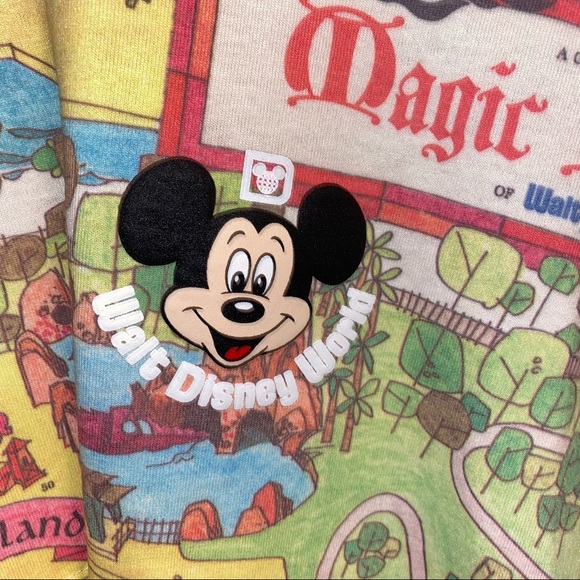 Disney parks park map vault collection 50th anniversary spirit jersey - Picture 4 of 4